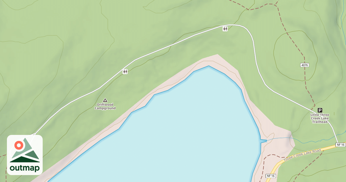 Map of DRIFTWOOD C.G.
