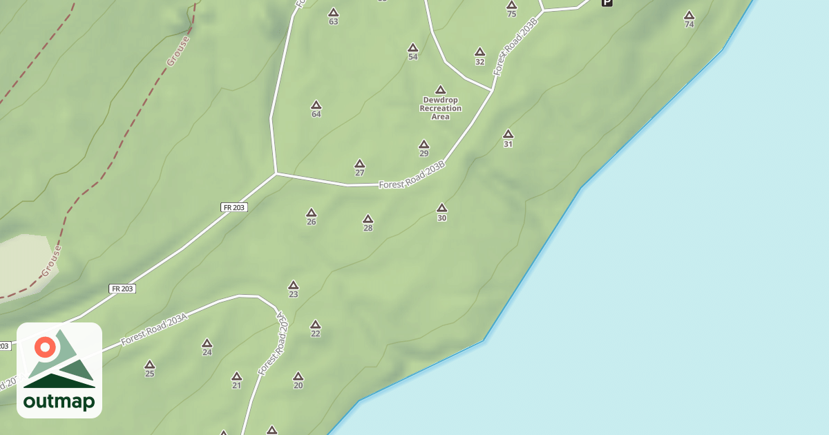 Map of DEWDROP - G