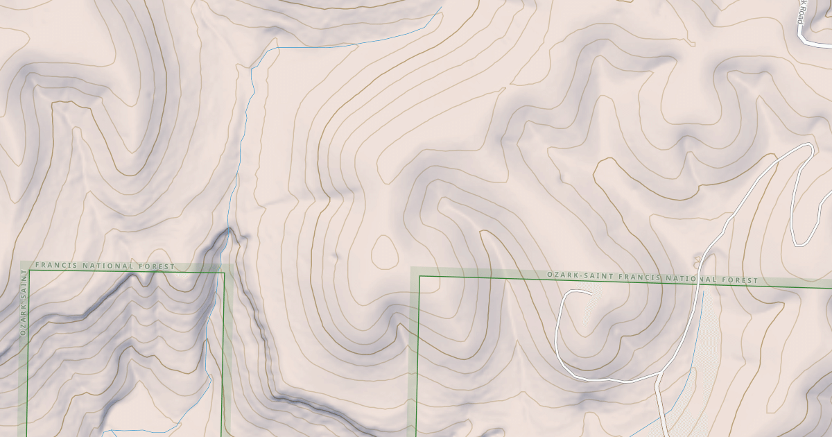 Map preview of USFS National Forest System Roads {5351F0BD-8BC4-4A2C-B651-38B4BCCB0966}