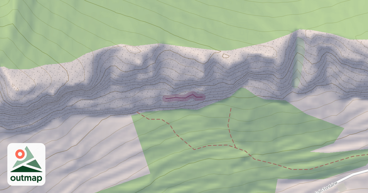 Map of Les Grands Pilliers
