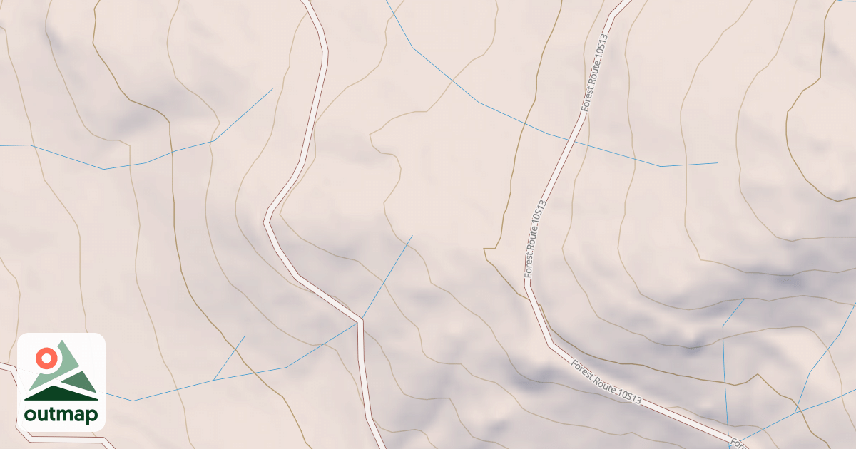 Map of BIG FIR SPUR M