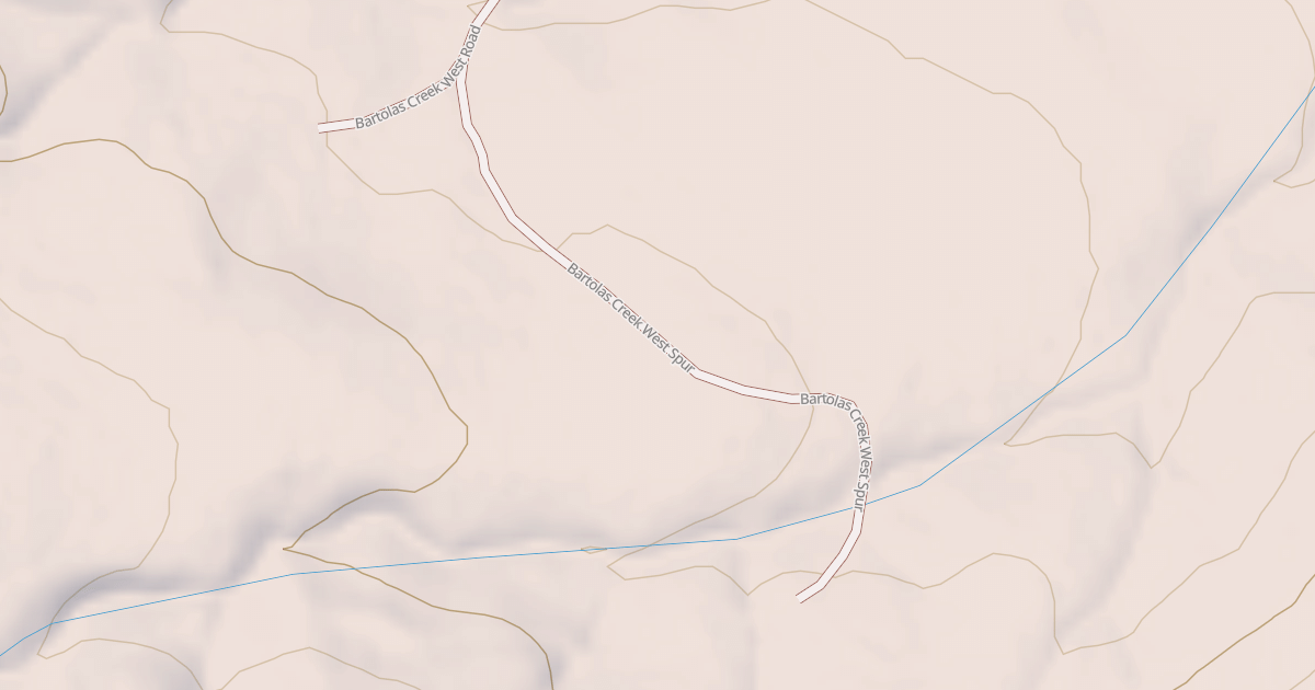 Map preview of BARTOLAS CR. WEST