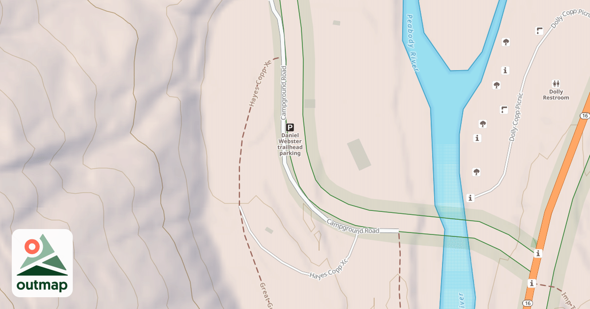 Map of DOLLY COPP SPUR P