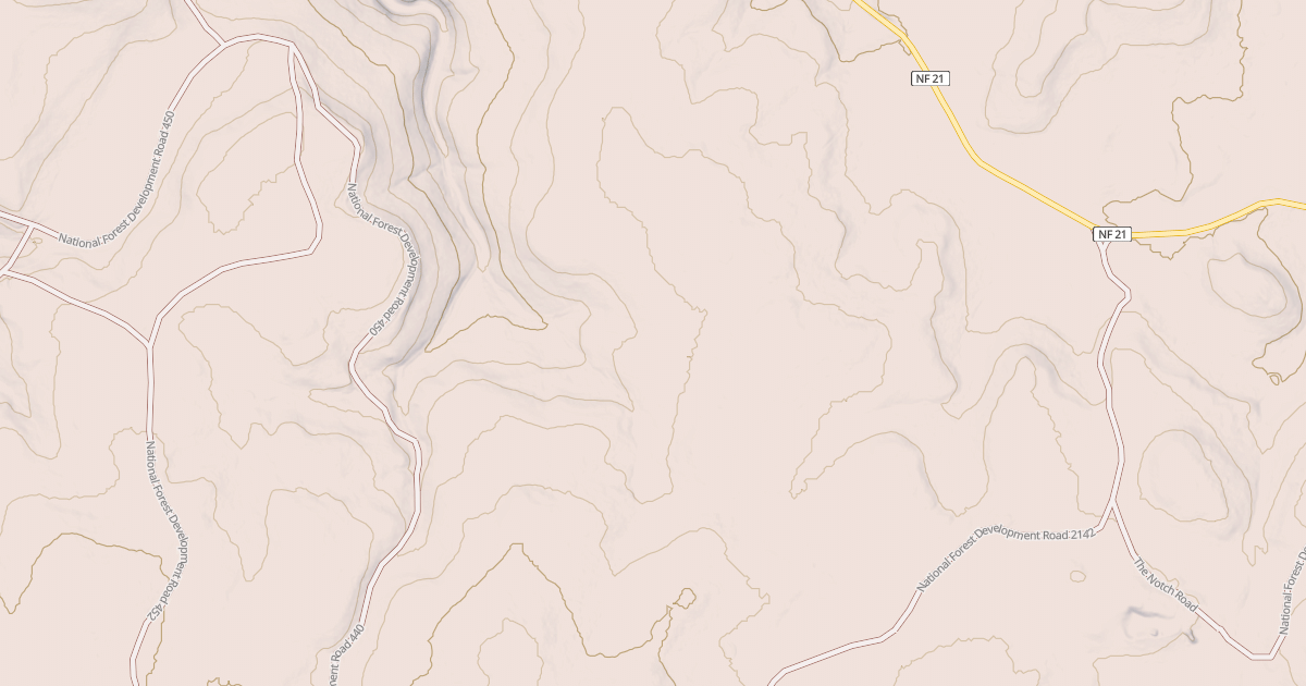 Map preview of USFS National Forest System Roads {8399FDCB-E57D-4073-9EBC-787438035CB9}