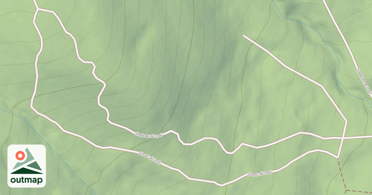 Map of Ghost Trail