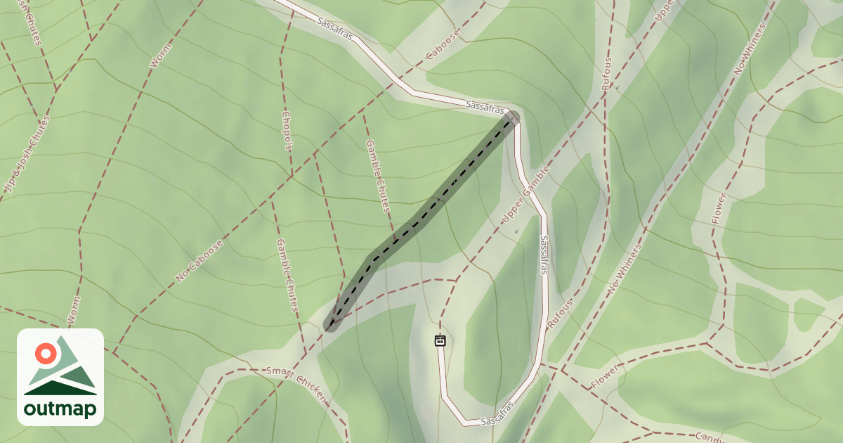 Map of Gamble Glades