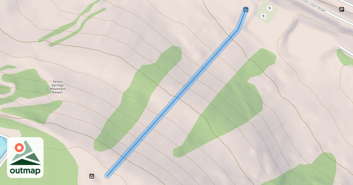 Map of Tyrol Slope