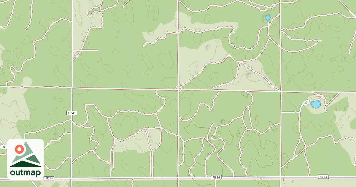 Map of USFS Motor Vehicle Use Map Roads {264E3BE3-E74F-4BB2-8432-B5E86F7A7243}