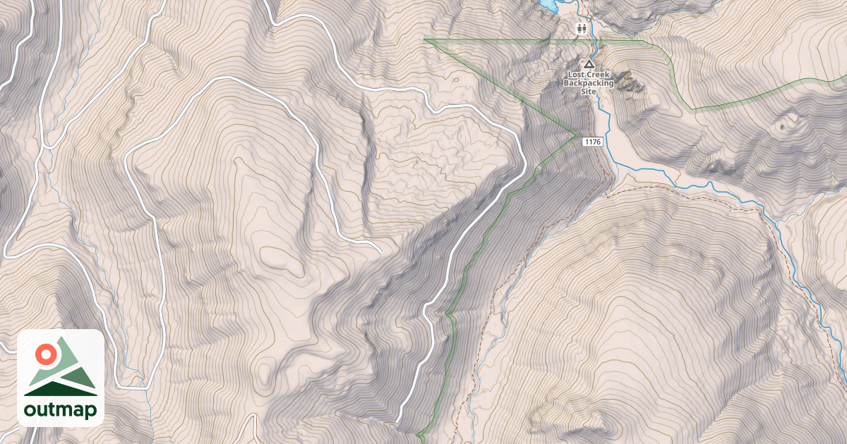 Map of ECHO LAKE