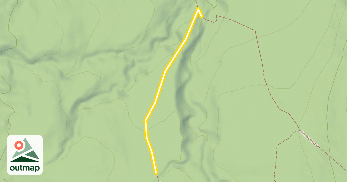 Map of Moose Loop
