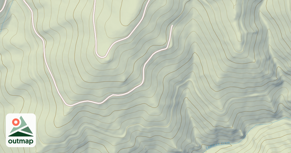 Map of (FDR) CAMERON CREEK