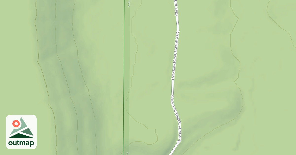 Map of USFS Motor Vehicle Use Map Roads {5F5E0D95-B622-487B-8DC3-3937B54D1918}