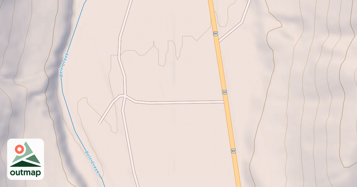 Map of C C C CAMP A
