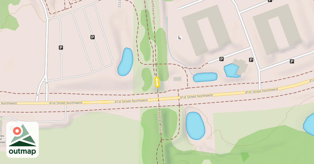 Map of Douglas Trail