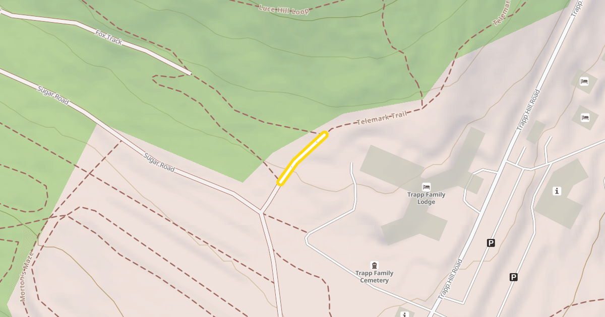 Map preview of Telemark Trail
