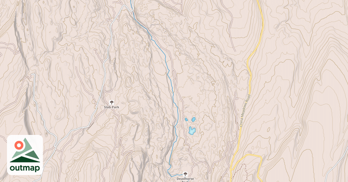 Map of DEADHORSE