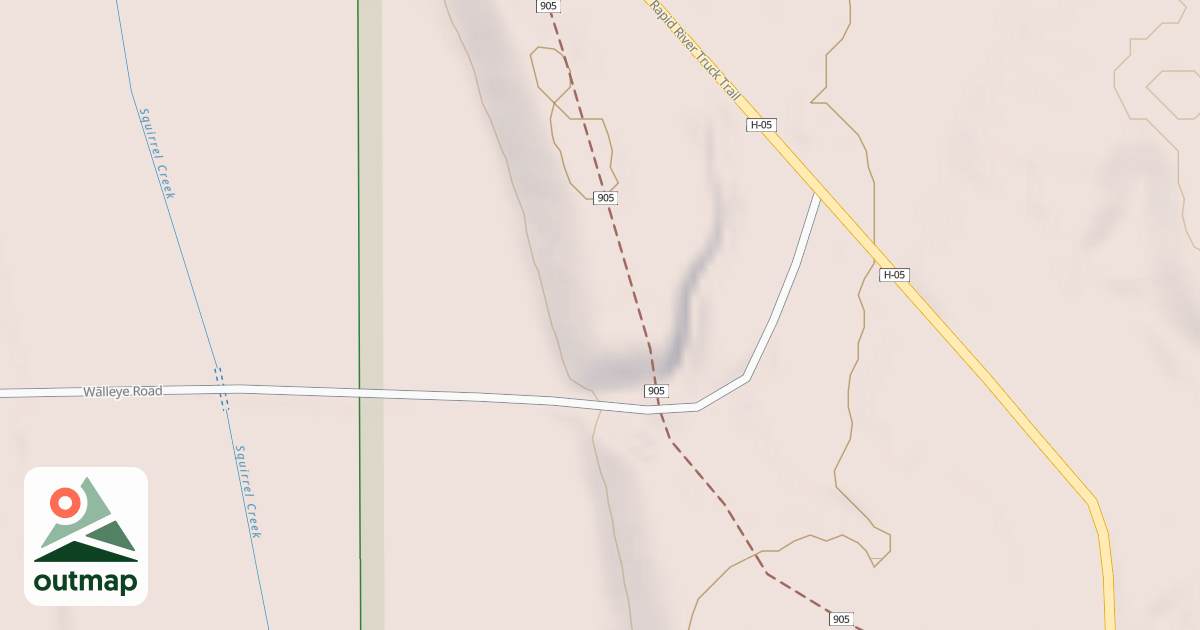 Map of RIELLY LAKE