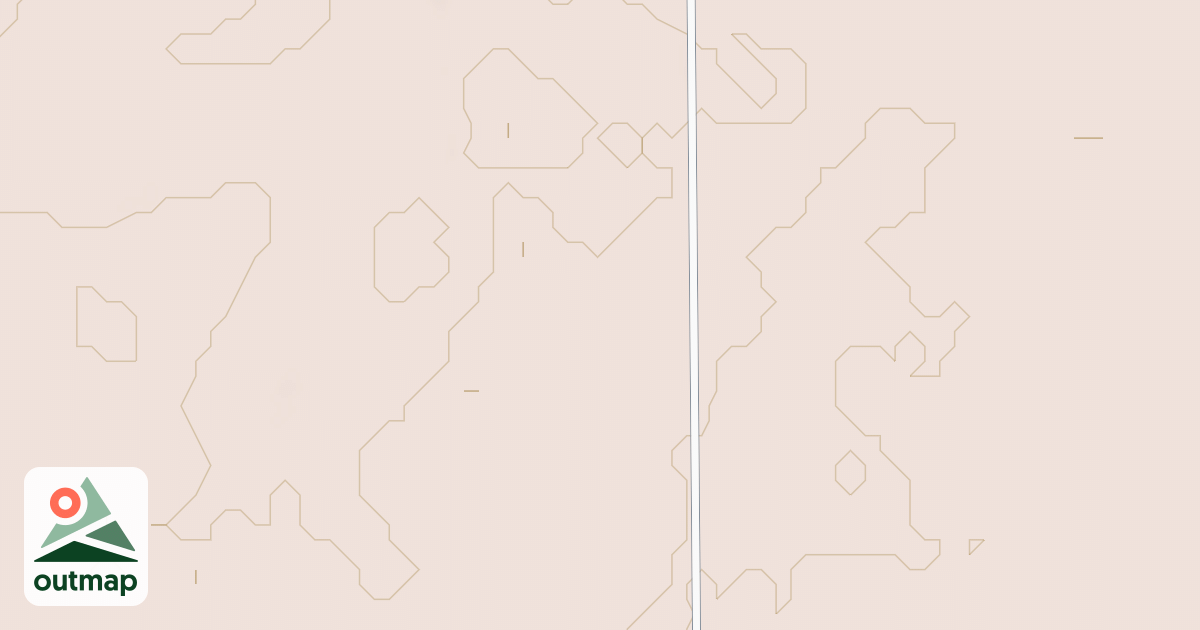 Map of General C.C. Andrews State Forest Trails