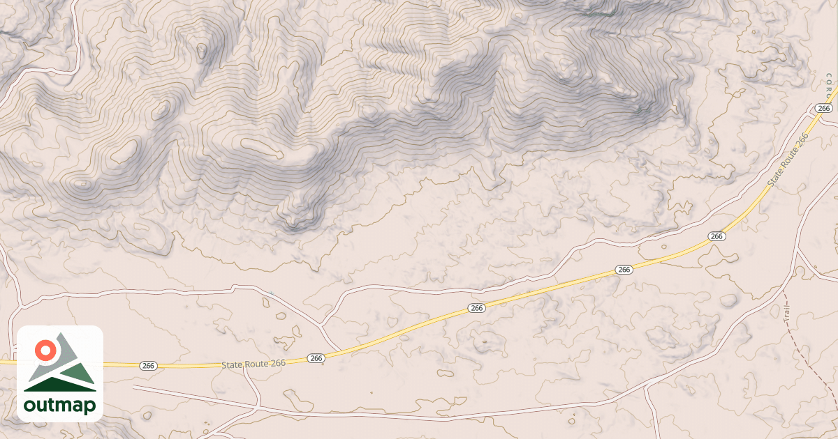 Map of USFS Motor Vehicle Use Map Roads {4C5E40EB-92CC-44BD-8A20-B380AF0BC3BB}