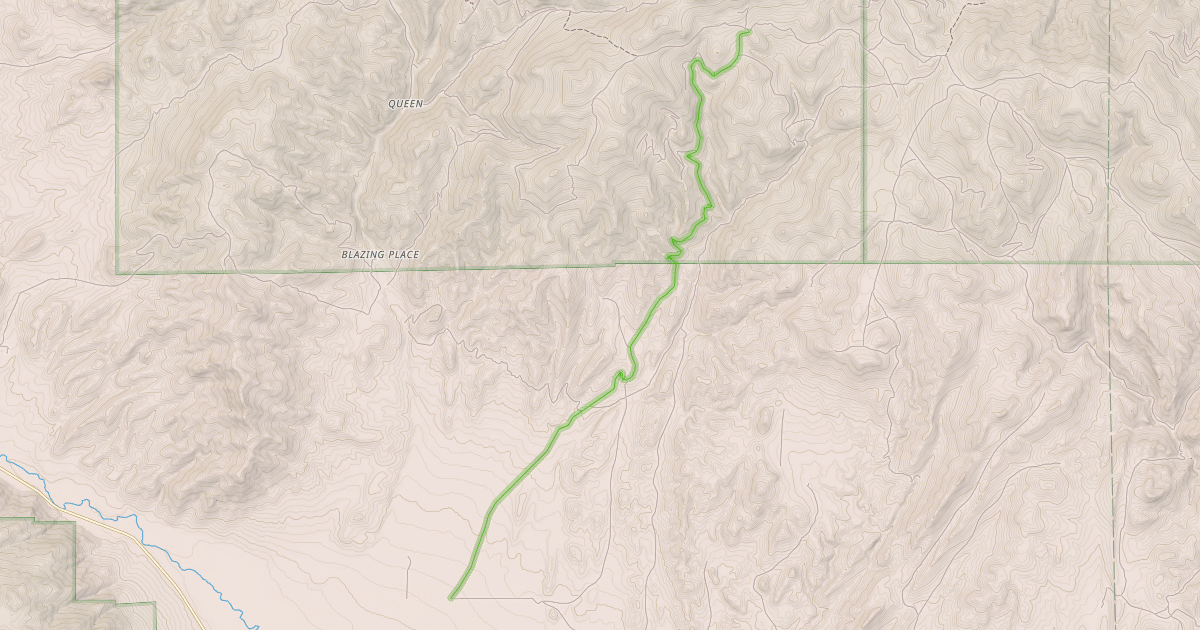 Map preview of Dry Creek Road