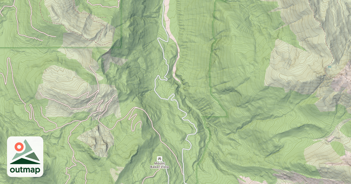 Map of GLACIER CR
