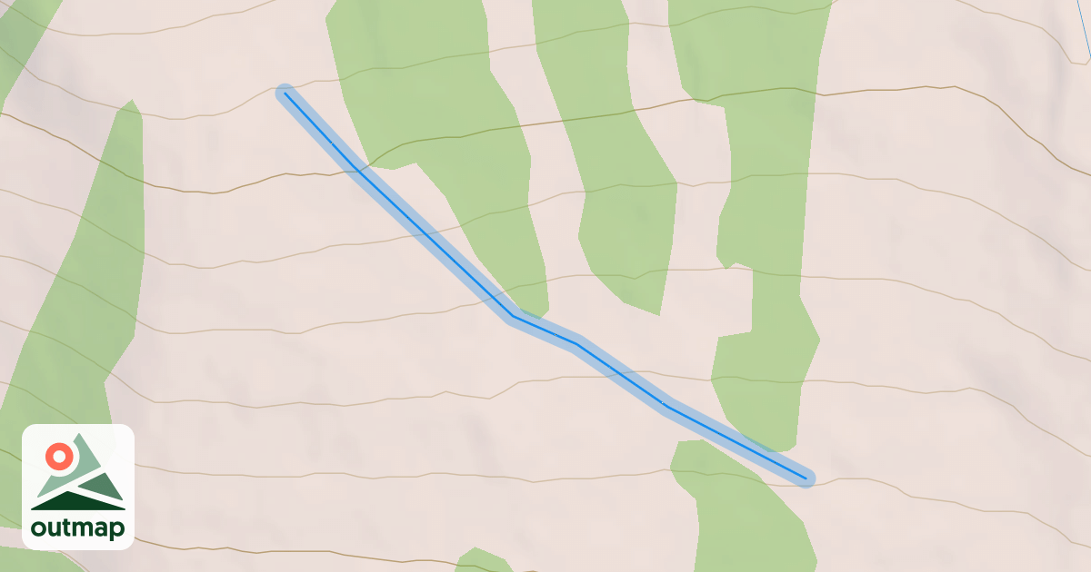 Map of Triple Chair Highway