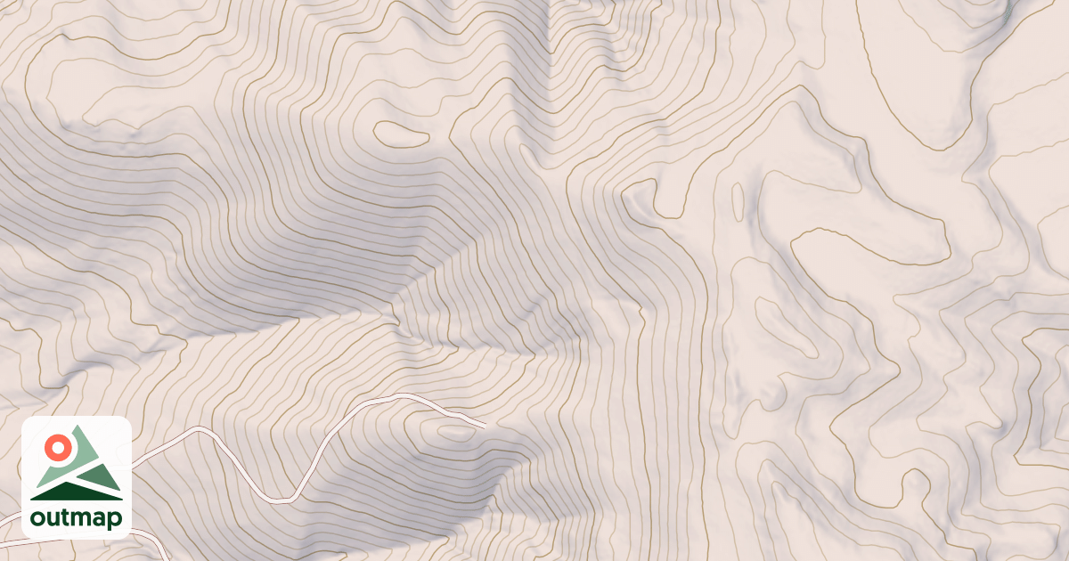 Map of Steep Springs