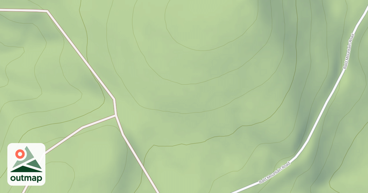 Map of Grassy Flat Loop