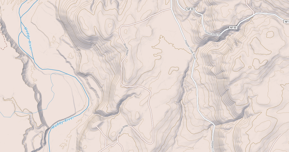 Map preview of BRUSH