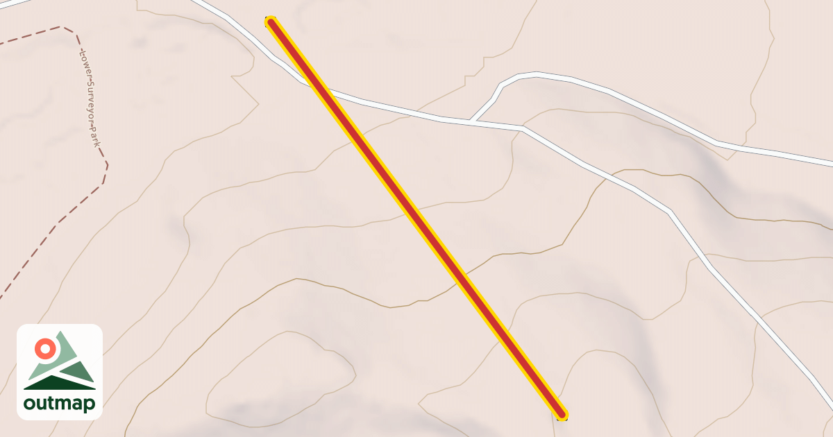 Map of Little Spirit Lift