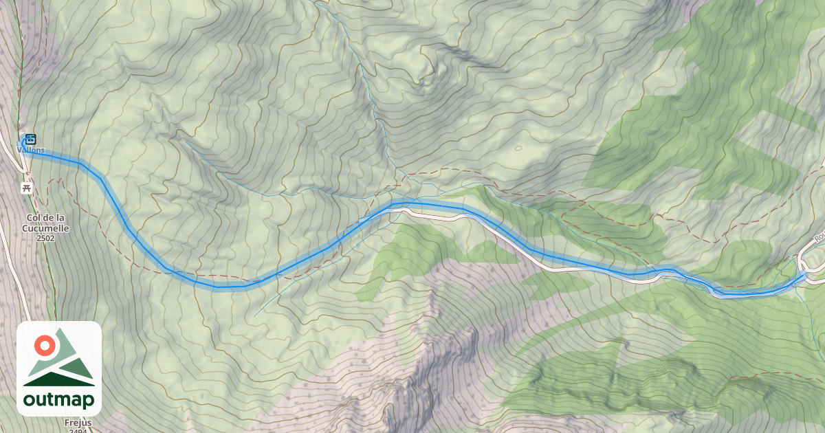 Map of Cucumelle