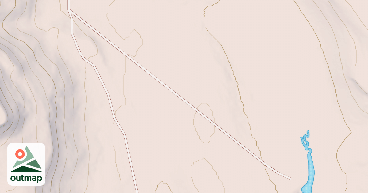 Map of LONG VALLEY SPUR C
