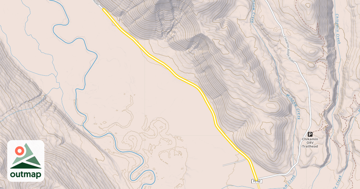 Map of Chiwawa River Road