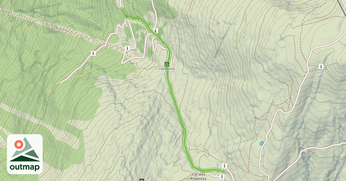 Map of Esserts Haut