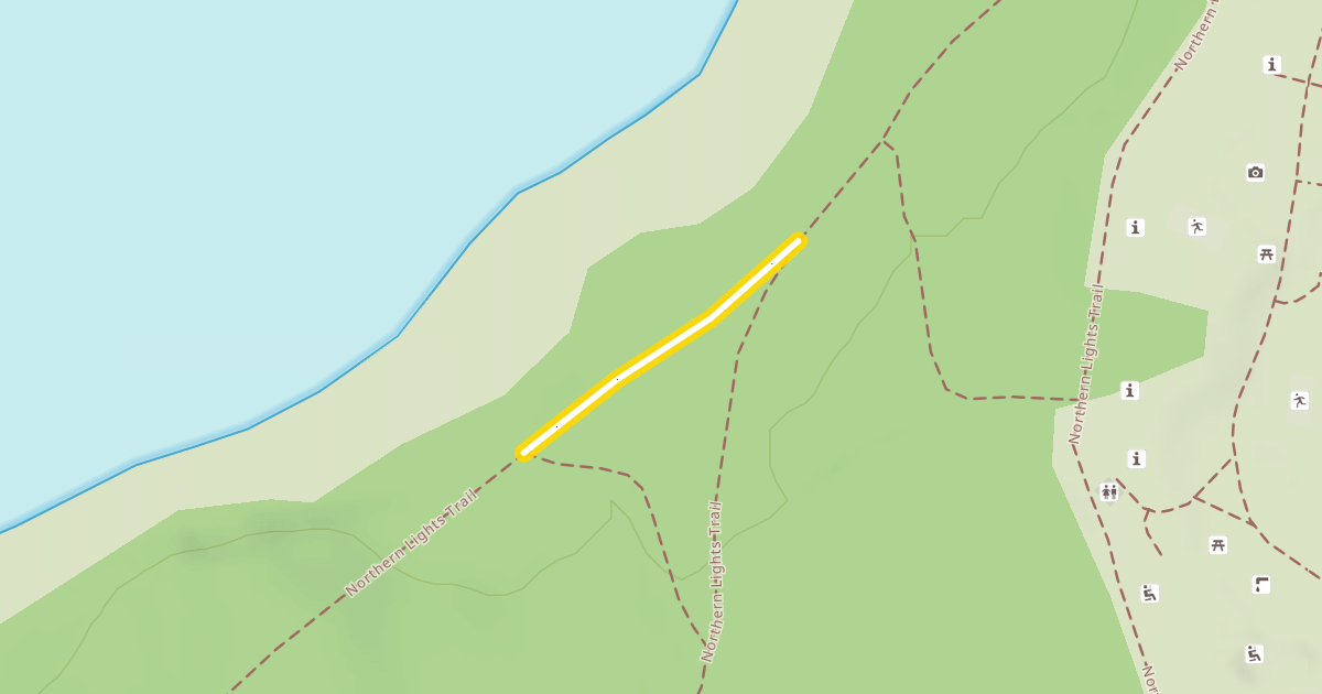 Map preview of Northern Lights Trail