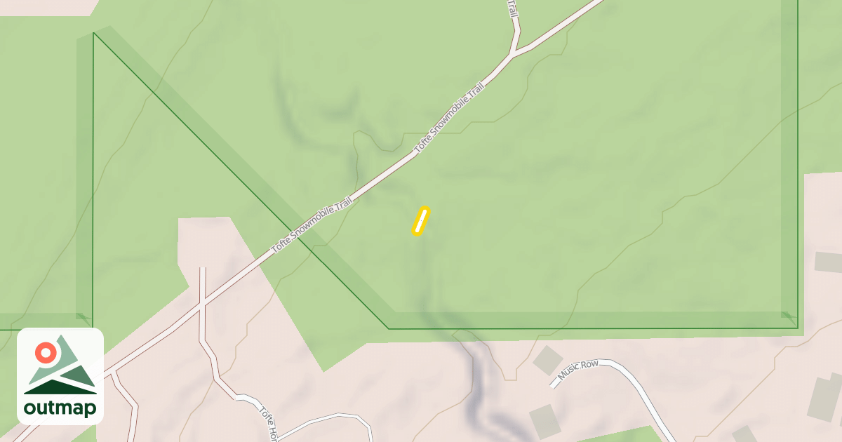 Map of Tofte Trail
