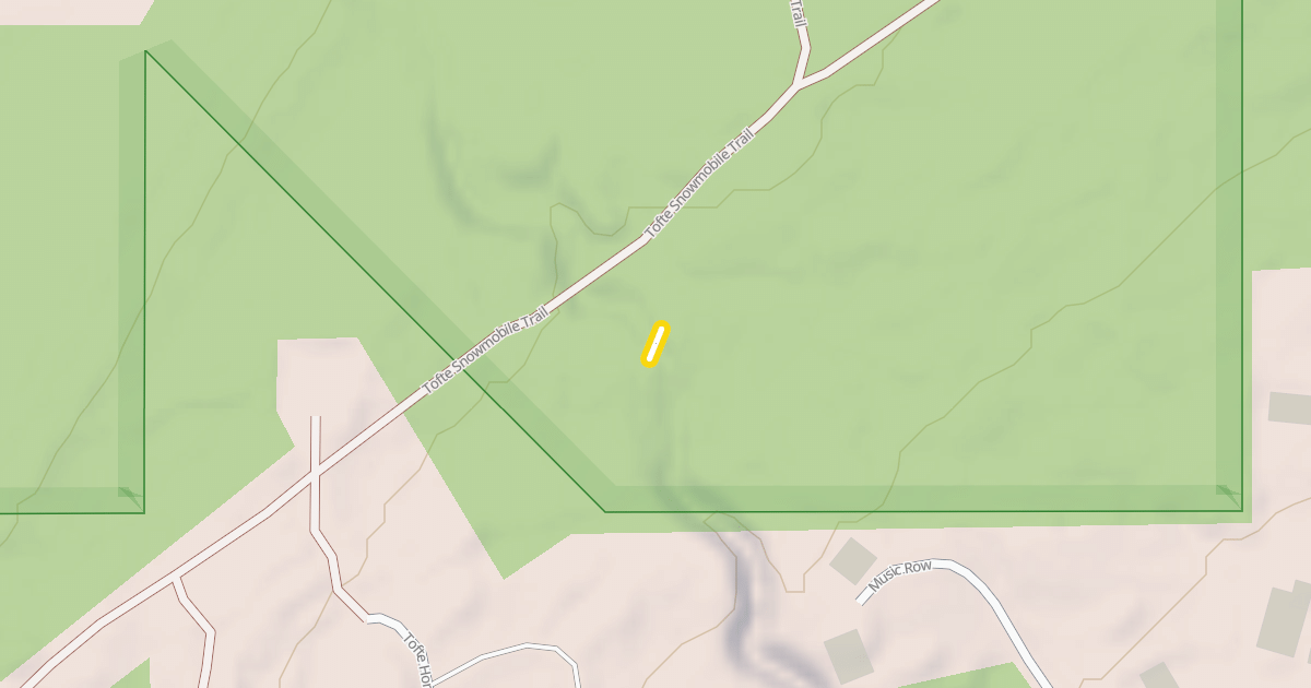 Map preview of Tofte Trail
