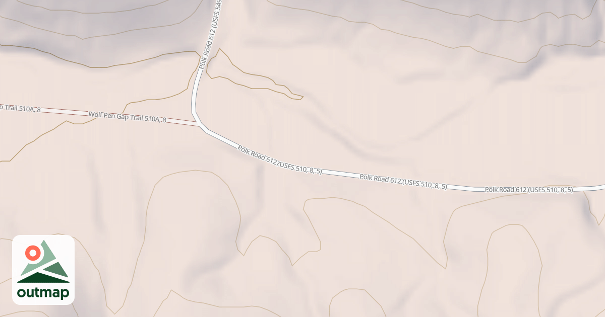 Map of USFS National Forest System Roads {06F9B4B9-C868-474F-92B2-AEF32BF84F6A}