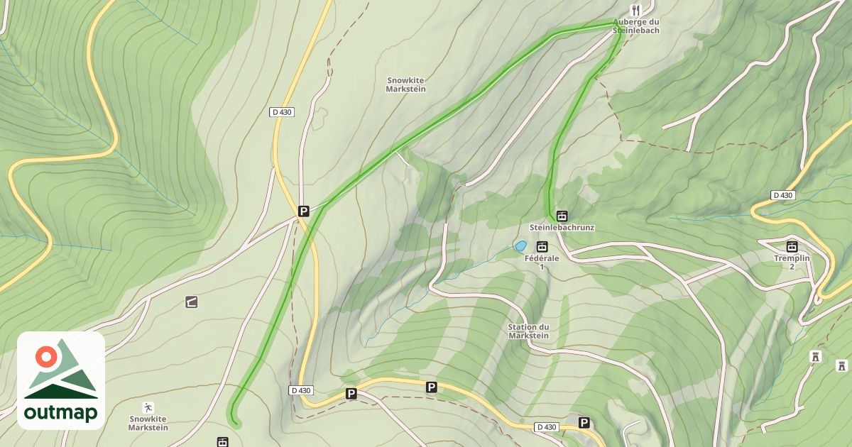 Map of Les Chaumes