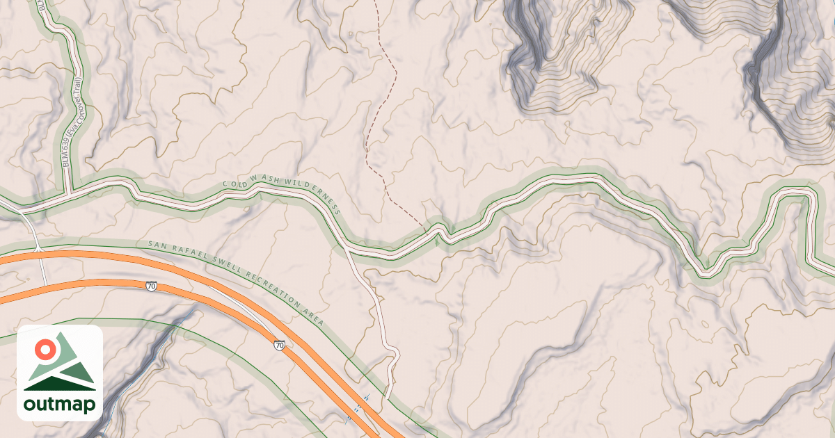 Map of BLM National GTLF Public Motorized Roads 154d47ca-625b-4290-8075-d83d8f1b52f9
