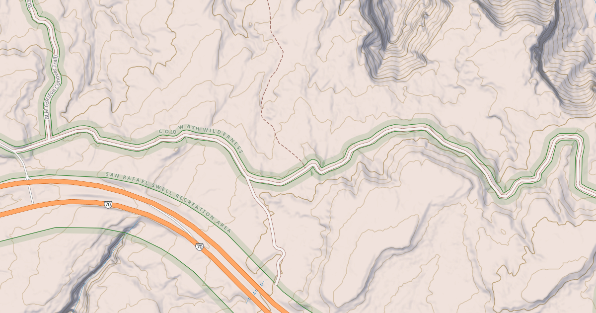 Map preview of BLM National GTLF Public Motorized Roads 154d47ca-625b-4290-8075-d83d8f1b52f9