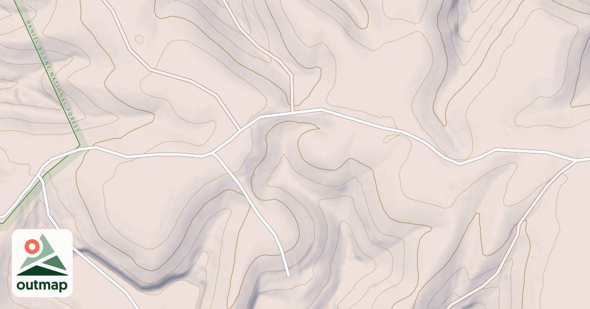 Map of POPLAR RIDGE