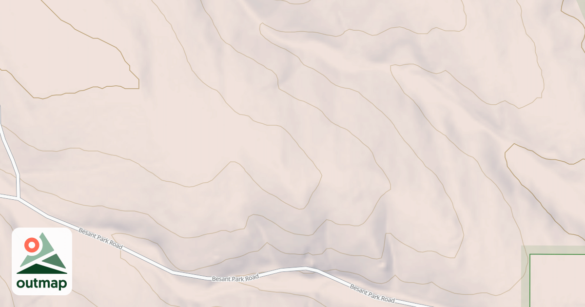 Map of BESANT PARK BR 1B