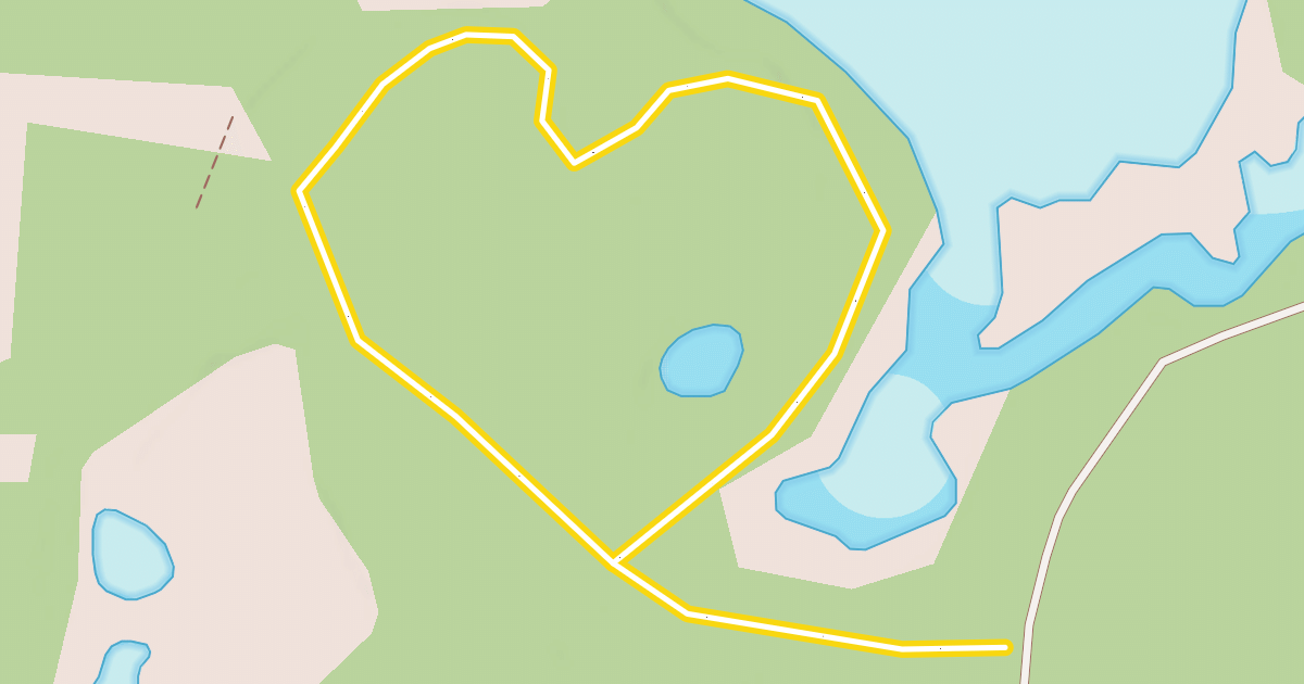 Map preview of Hospital Trails