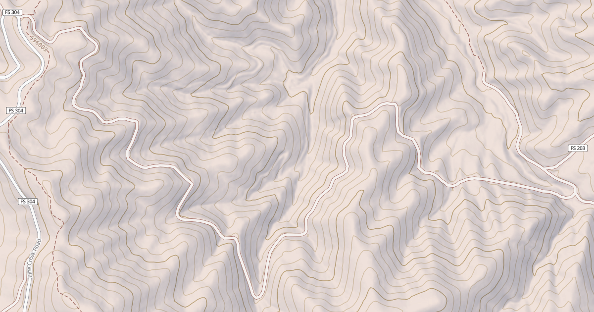 Map preview of BANNOCK CUTOFF