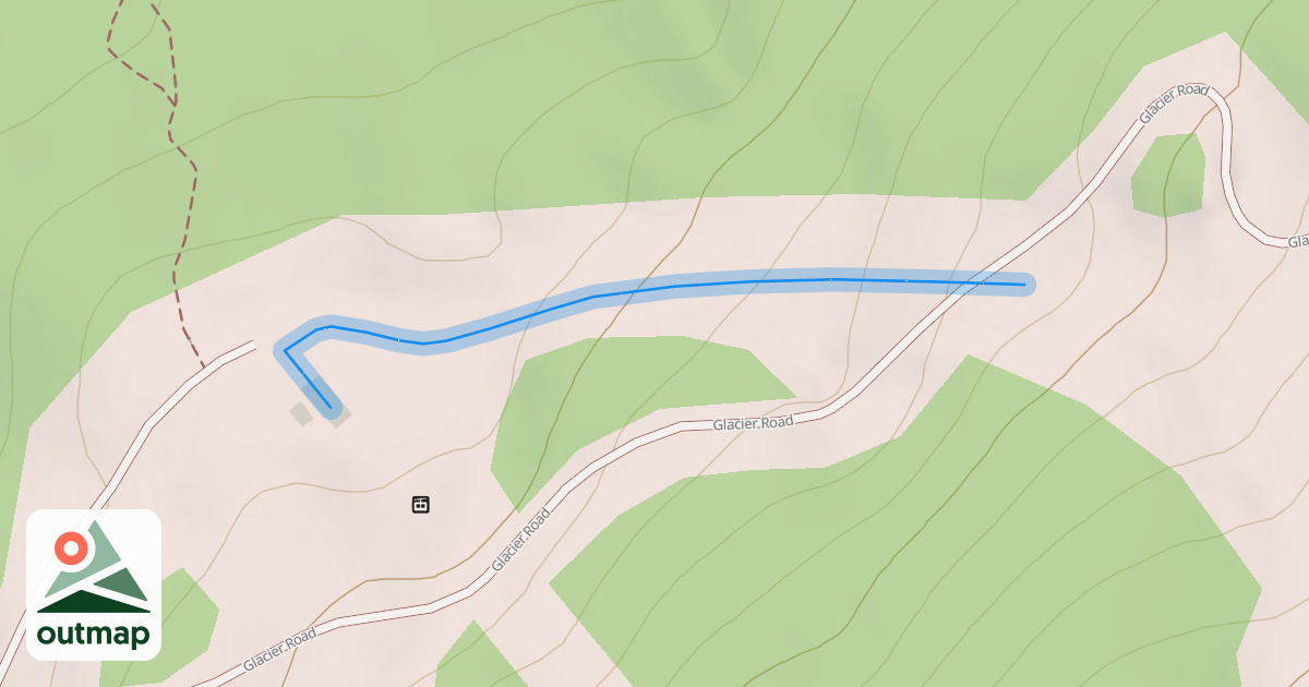 Map of Excelerator Express Chairlift Access