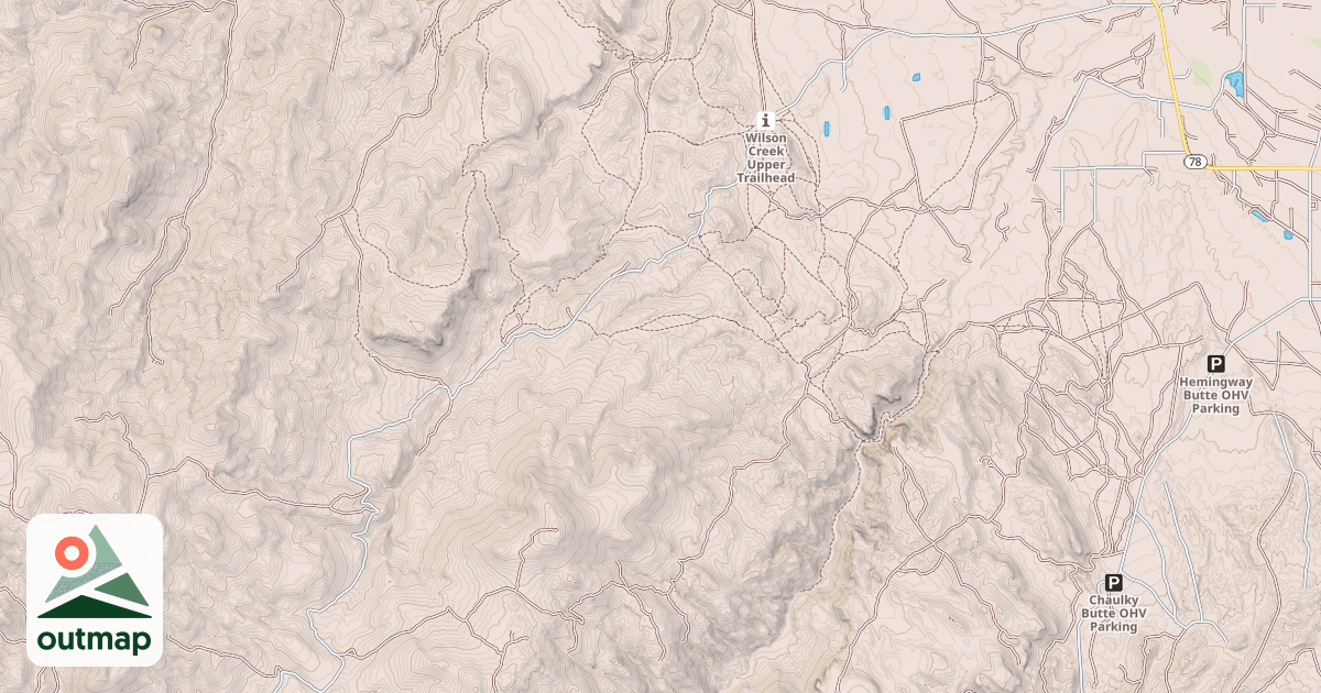 Map of BLM National GTLF Public Motorized Roads 0672ff66-1c9b-4fe9-ae8b-324820386ef6