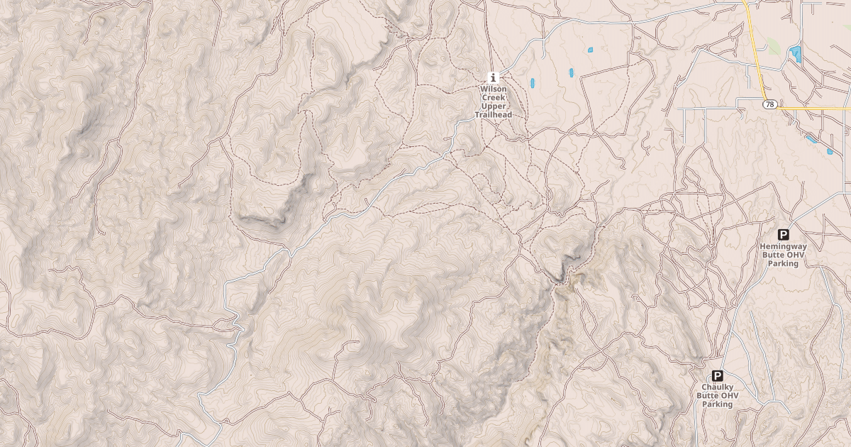 Map preview of BLM National GTLF Public Motorized Roads 0672ff66-1c9b-4fe9-ae8b-324820386ef6