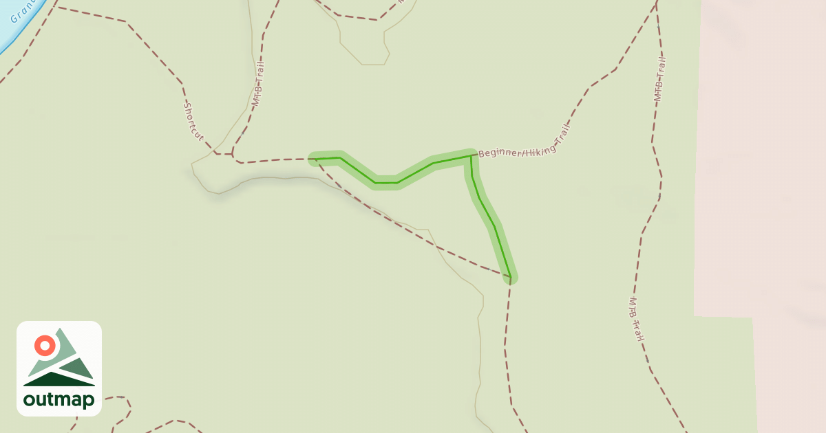 Map of Advanced MTB Loop