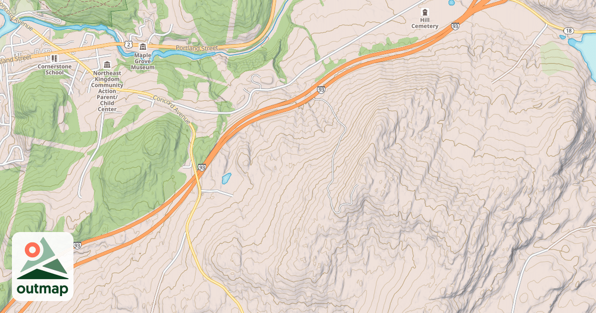 Map of 218